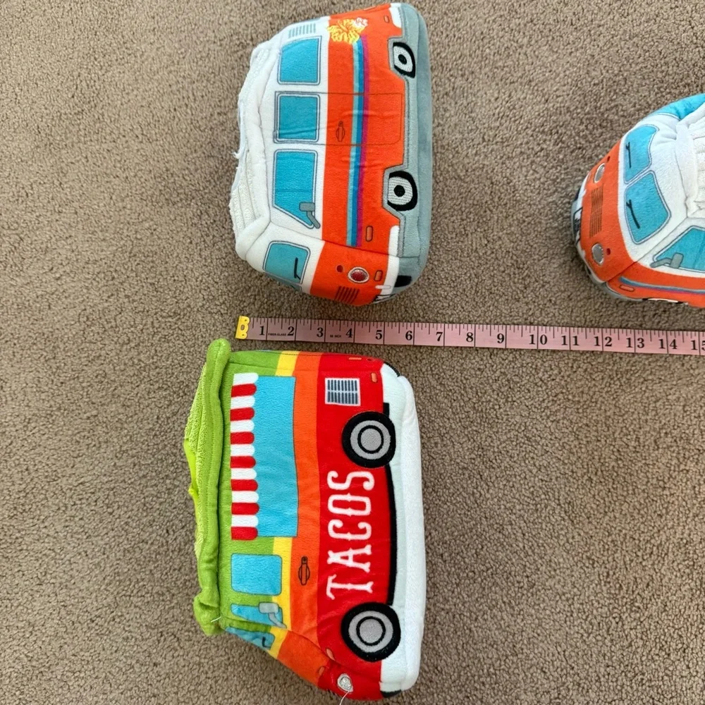 Outward Hound Taco Truck and Surf Van (2) Dog Toys Hide a Toy Puzzle